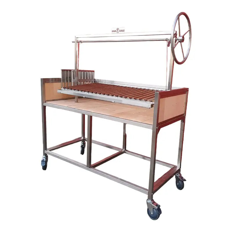 Parrilla Argentine Grill - Gaucho Series (Pro Model) - Right Side View