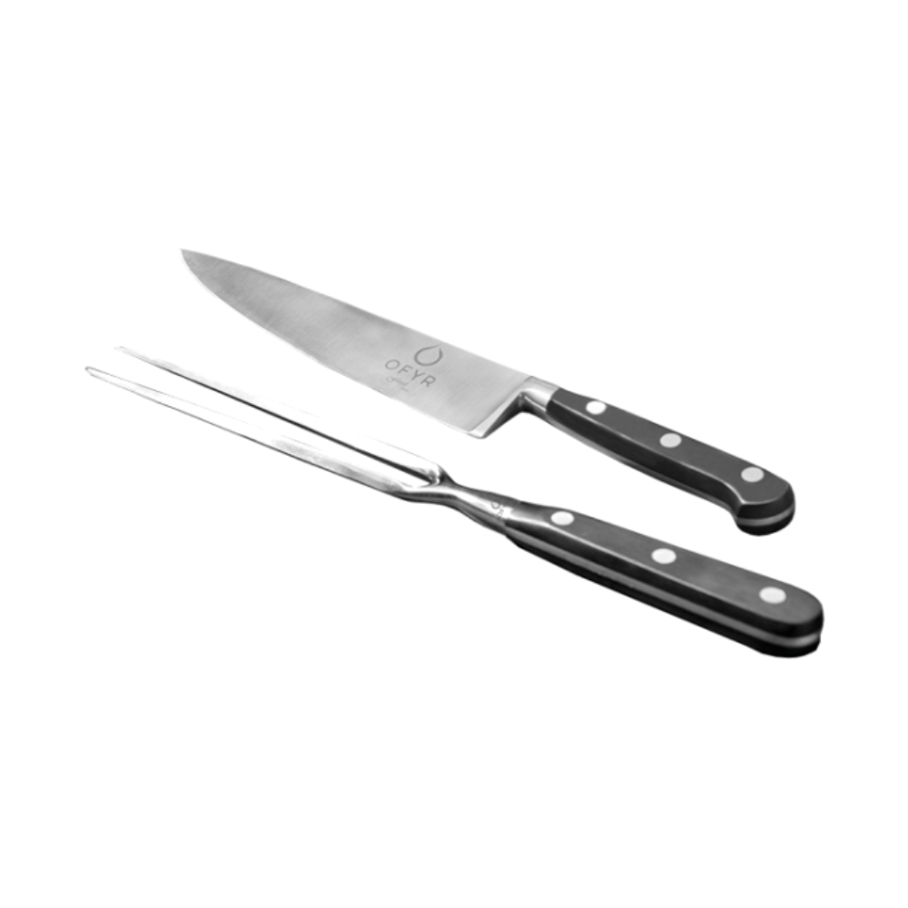 OFYR Carving Knife & Fork Set