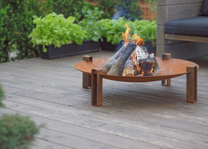 Alfred Riess Stromboli Steel Fire Pit