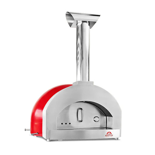 Napoli Capri Entertainer 1100 | Wood Fired Pizza Oven Red 