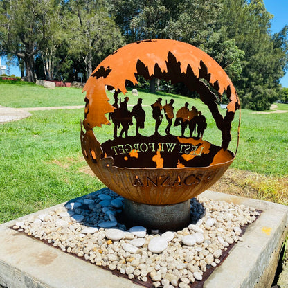 The Anzac - Cast Iron Fire Pit