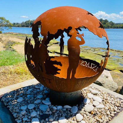 The Anzac - Cast Iron Fire Pit