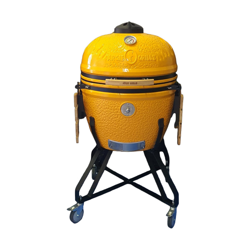 J-21 Series 27″ Kamado Smoker Yellow 