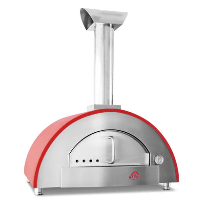 Napoli Vesuvio 800 Wood Fired Pizza Oven Red 