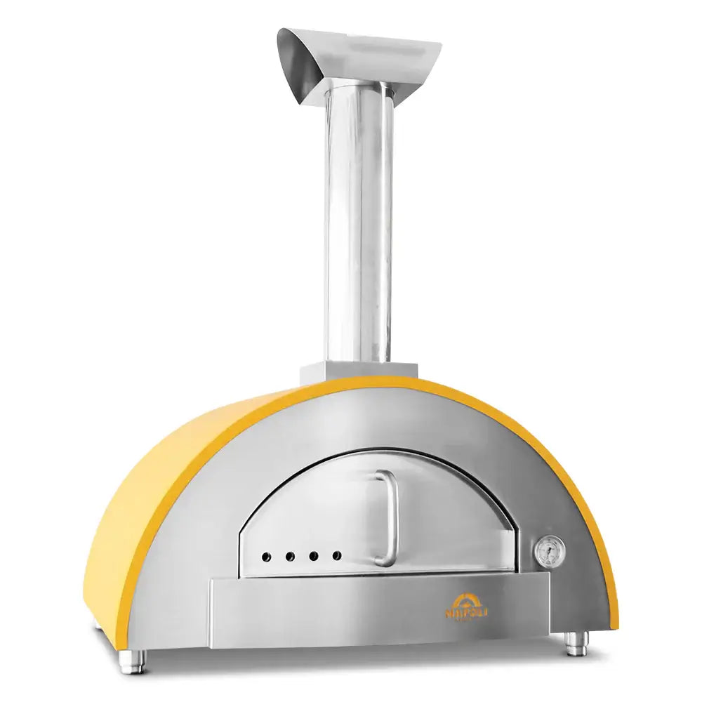 Napoli Vesuvio 800 Wood Fired Pizza Oven yellow 