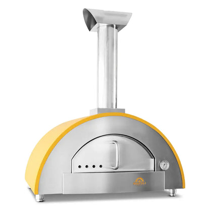 Napoli Vesuvio 800 Wood Fired Pizza Oven yellow 