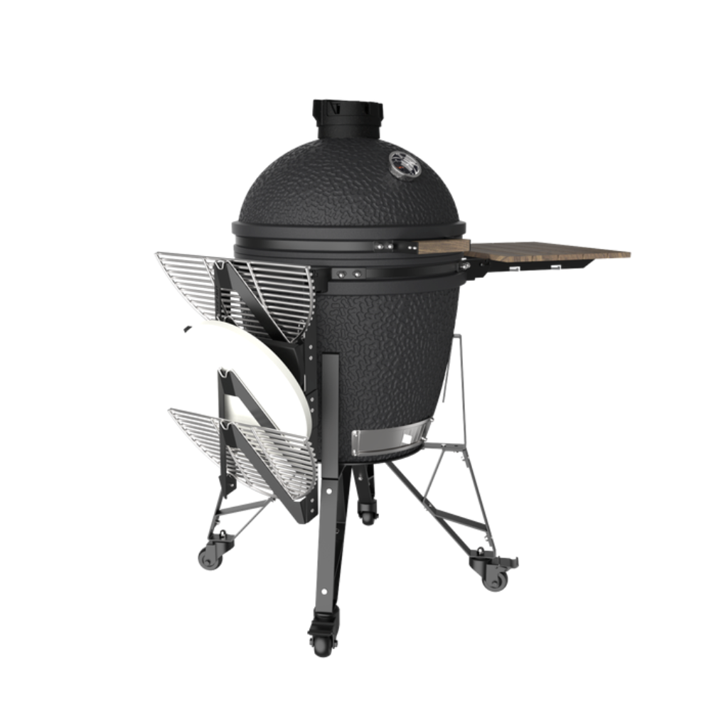 The Bastard Kamado Smoker with Rack 