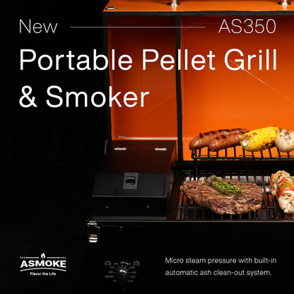 Asmoke AS350 Portable Wood Pellet Smoker