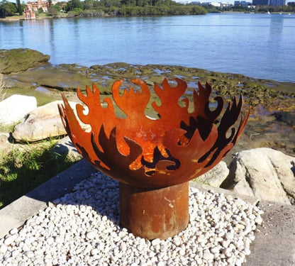 The Flame Dancer - Cast Iron Fire Pit