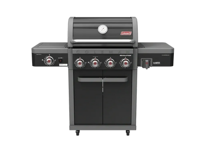 Coleman Revolution™ 4 Burner BBQ with Side Burner Black Gloss