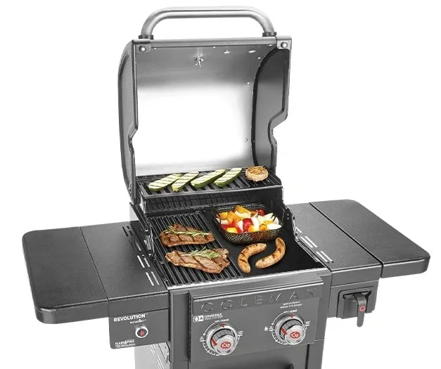 Coleman Revolution™ 2 Burner BBQ Black Gloss